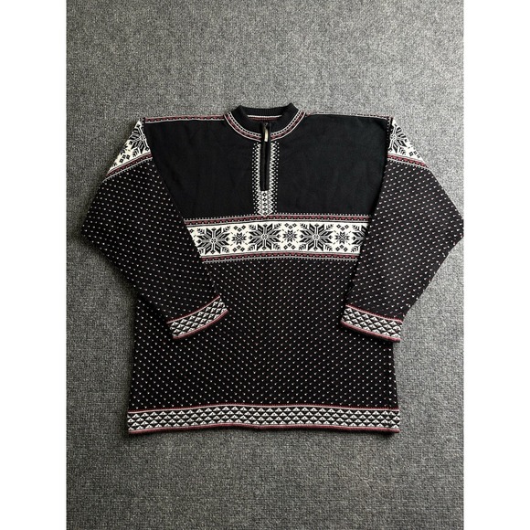 Dale of Norway Other - Mens Dale of Norway Nordic Fair Isle 1/4 Zip Sweater Made in Norway, Size M